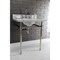 Fauceture VPB2218336 Dreyfuss Stainless Steel Console Sink Leg, Polished Nickel VPB2218336 - alternate 5
